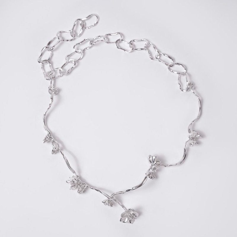 Peach Blossom Forest - Necklaces - Sterling Silver 