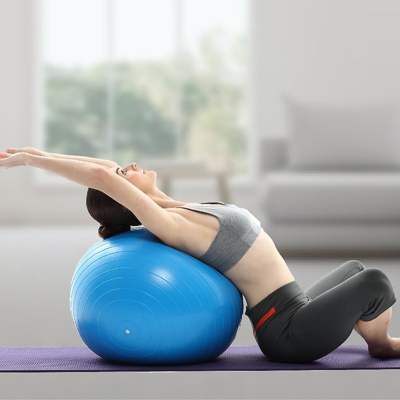 Muva 瑜珈健身防爆抗力球(沉靜藍) - 運動/健身器材 - 塑膠 
