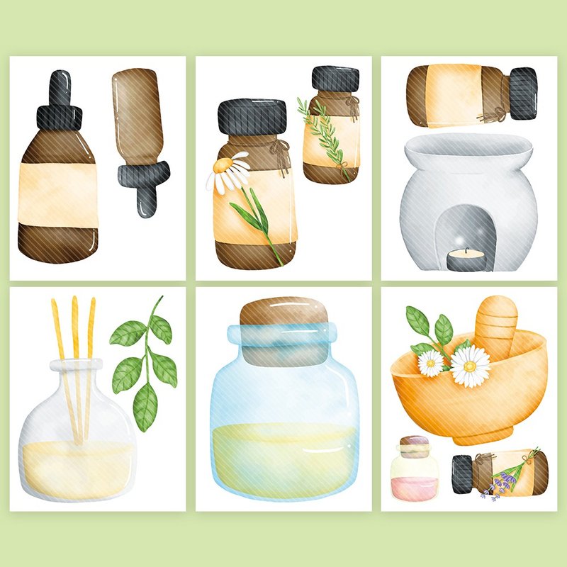 fairy's therapy tools 6 types mix (honne market) - 貼紙 - 紙 多色