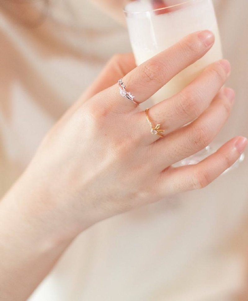 Ani Ring - 戒指 - 其他金屬 粉紅色