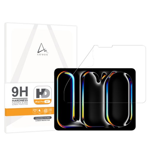 ARMOR ARMOR iPad Pro 11(M4,2024) 軟性玻璃9H 高畫質螢幕保護貼