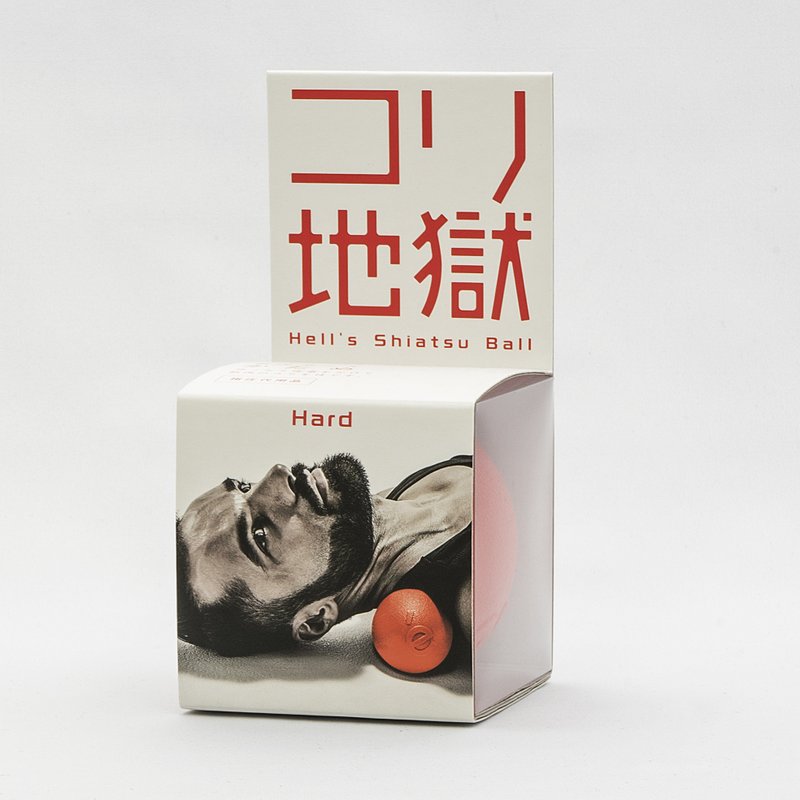 日本Erugam按摩球 筋膜球 深層按摩款 按摩 運動用品 禮物 - 運動/健身器材 - 塑膠 紅色