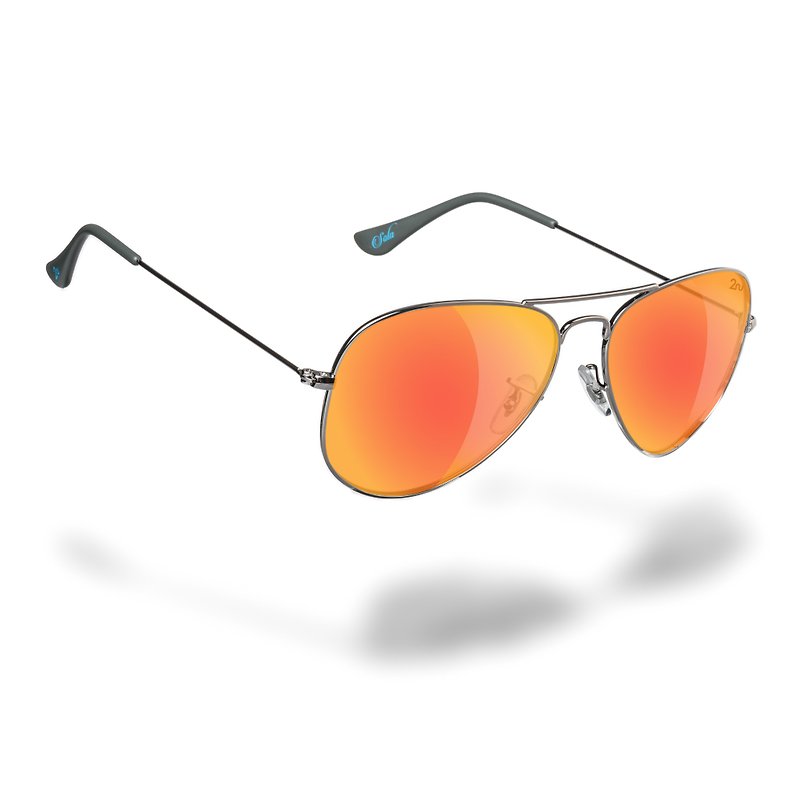 SOLA - Fire Revo Polarizied Sunglasses - Sunglasses - Other Metals Red