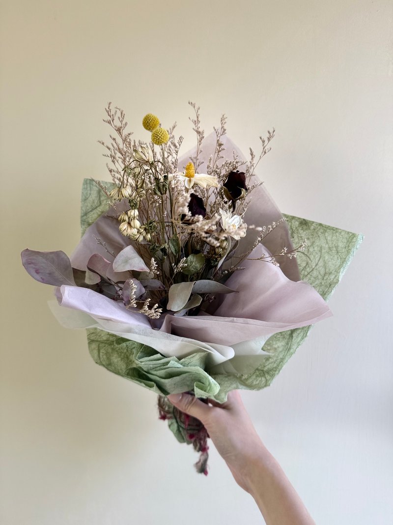 綠色系永生花、乾燥花、客製花禮 - 乾燥花/永生花 - 植物．花 綠色