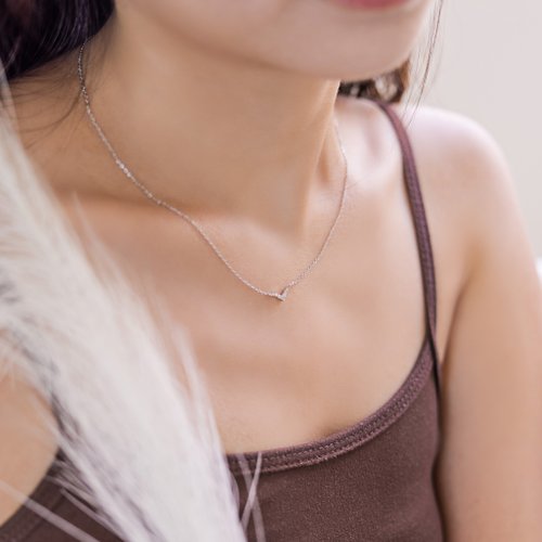 Isha Jewelry 純銀輕珠寶 海鷗 精鑲純銀項鍊