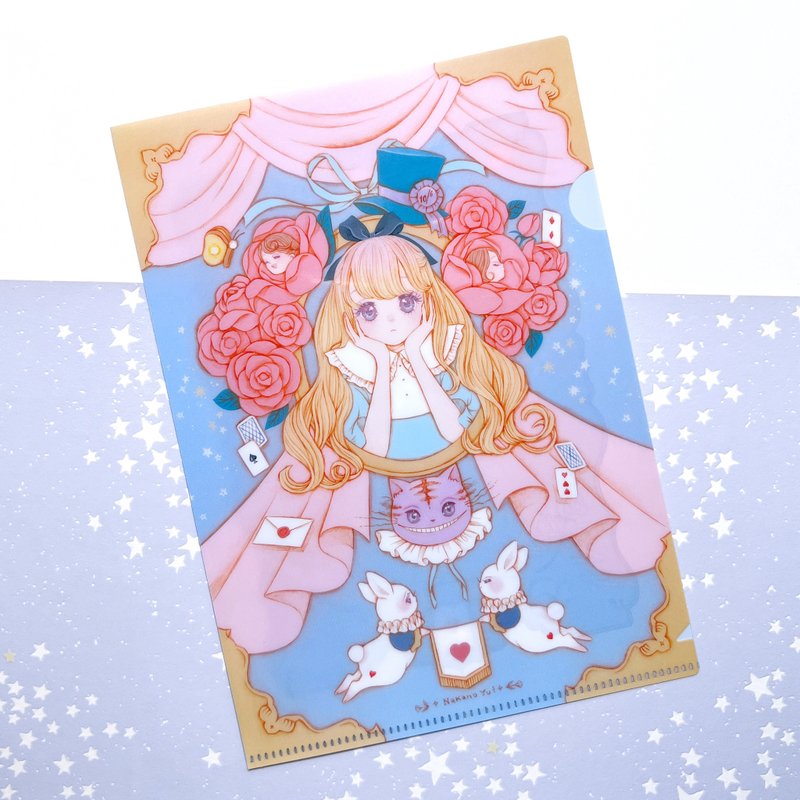 Alice A5 clear file - แฟ้ม - พลาสติก 