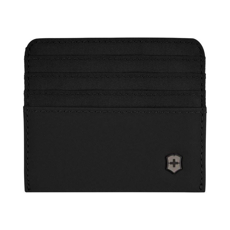 VICTORINOX 瑞士維氏 Travel Essentials 名片夾 黑 653369 - 錢包/皮夾/長短夾 - 聚酯纖維 黑色