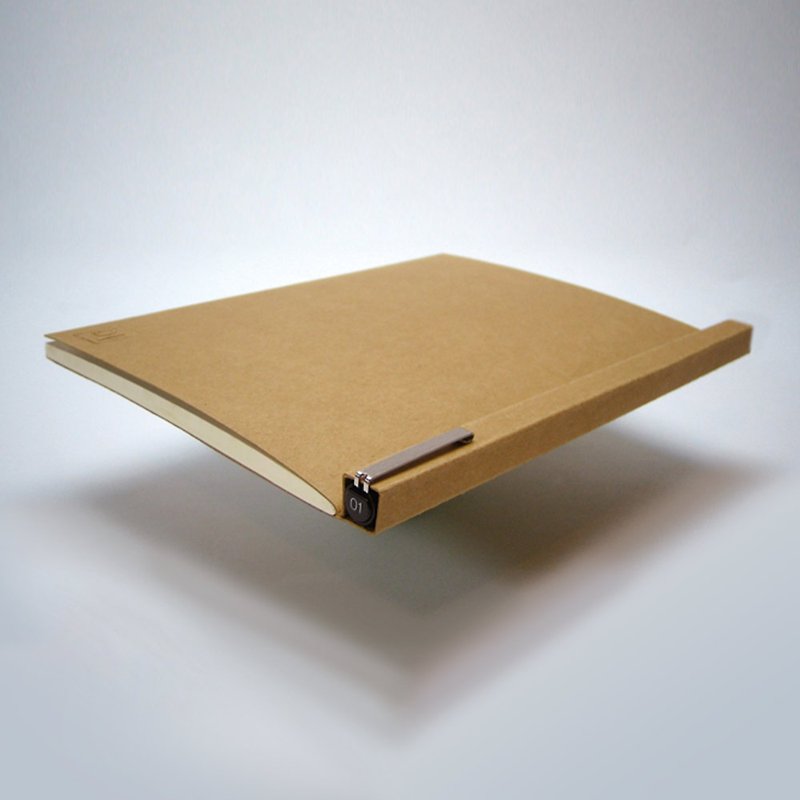 CubeEdge 023パックノートブックデザイナーノートブックメモ帳ログ - ノート・手帳 - 紙 カーキ
