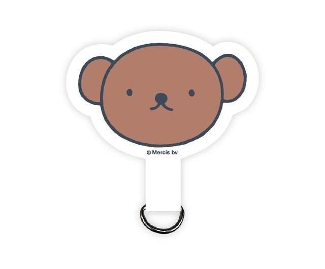 ミッフィー公認 携帯電話用ストラップクリップ 4種類