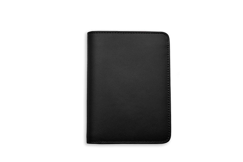 ELI Bifold Wallet in Black - กระเป๋าสตางค์ - หนังแท้ สีดำ