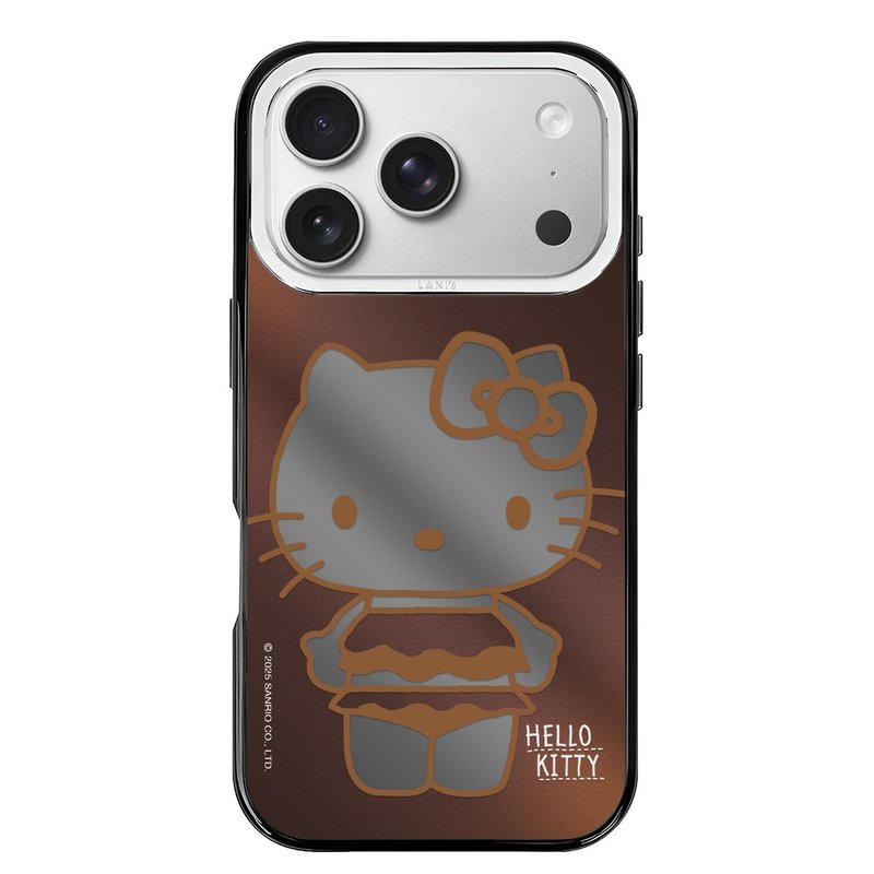 曬黑系列 Hello Kitty 甜心可可 鏡面殼 (+MagSafe) - 手機殼/手機套 - 環保材質 銀色