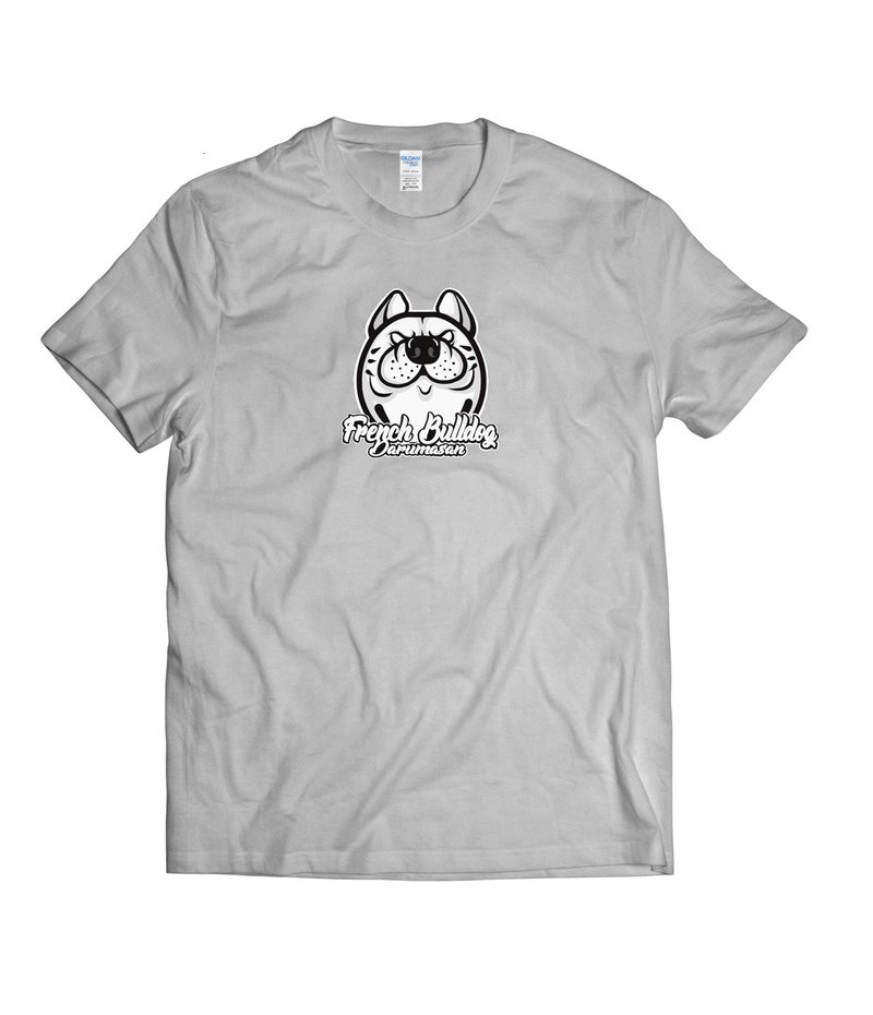 法鬥不倒翁-T-shirt 白/黑/灰/藏青 - 男 T 恤 - 棉．麻 多色