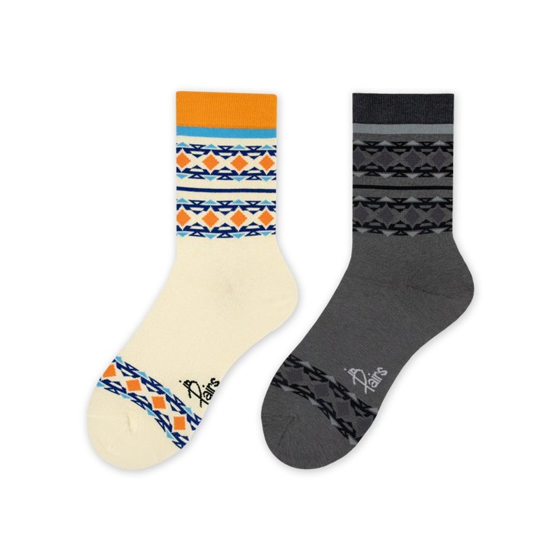 【in Pairs】The swallow return | Socks - Socks - Cotton & Hemp Multicolor