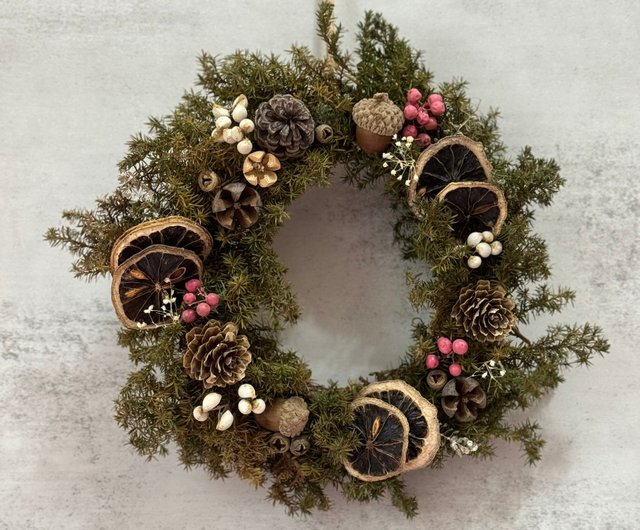 クリスマスリースキット ハンドメイドキット 手作りキット 14cm