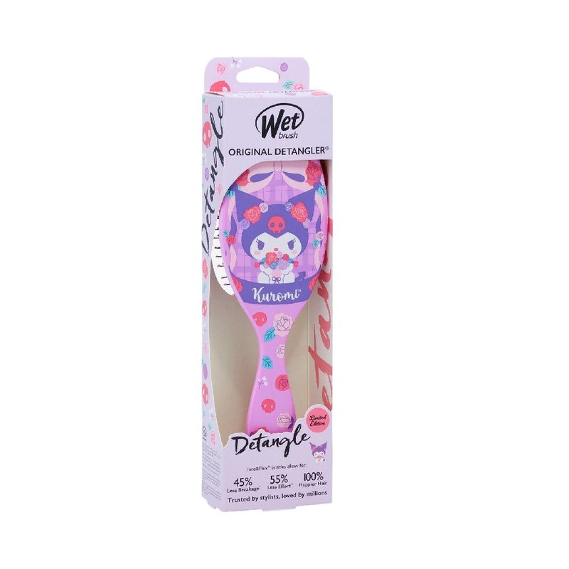 【Wet Brush x Sanrio】Sanrio Series-Kuromi - Makeup Brushes - Plastic Purple