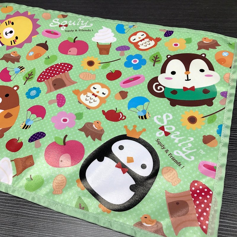 Squly & Friends Placemat (Forest) - F003SQH - Place Mats & Dining Décor - Polyester Green