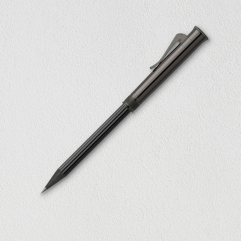 【Graf von Faber-Castell】完美鉛筆-黑色松木桿(原廠正貨) - 鉛筆/自動鉛筆 - 其他材質 黑色