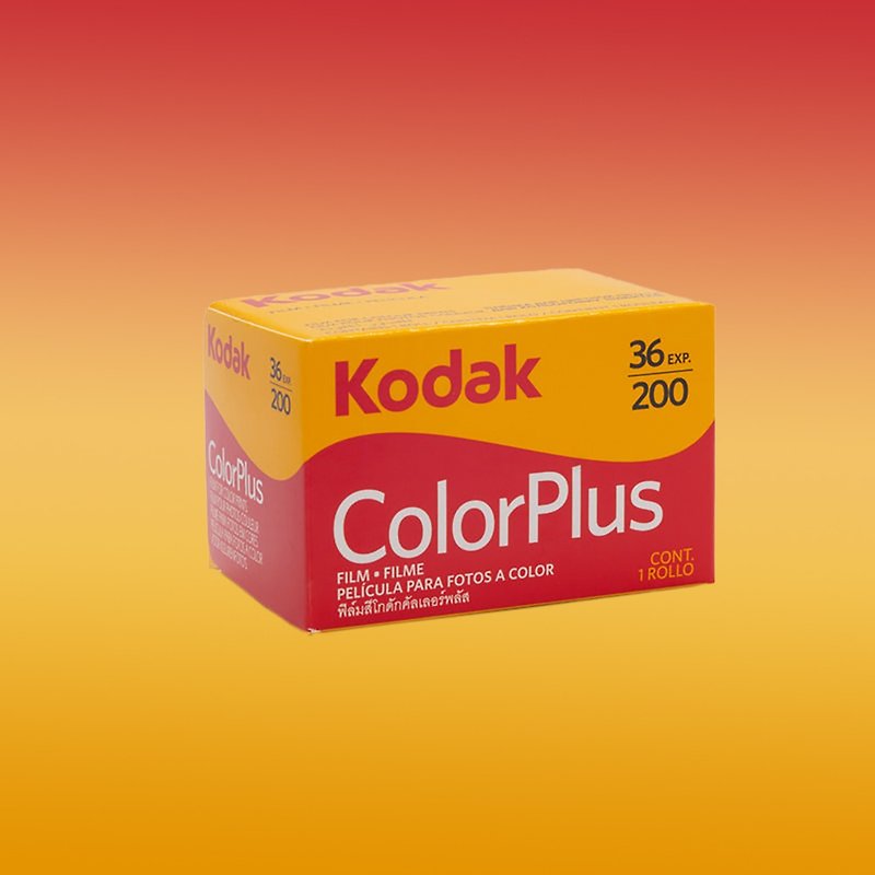 【Kodak 柯達】ColorPlus 200 135底片 36張 底片 彩色負片 - 菲林/即影即有相機 - 其他材質 多色