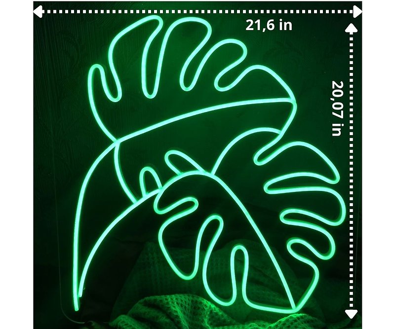 ネオンサイン画像 - 照明・ランプ - その他の素材 グリーン