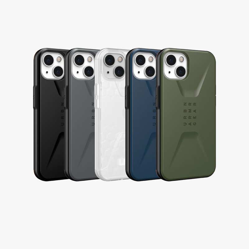 UAG iPhone 13 耐衝擊簡約保護殼 - 手機殼/手機套 - 橡膠 多色