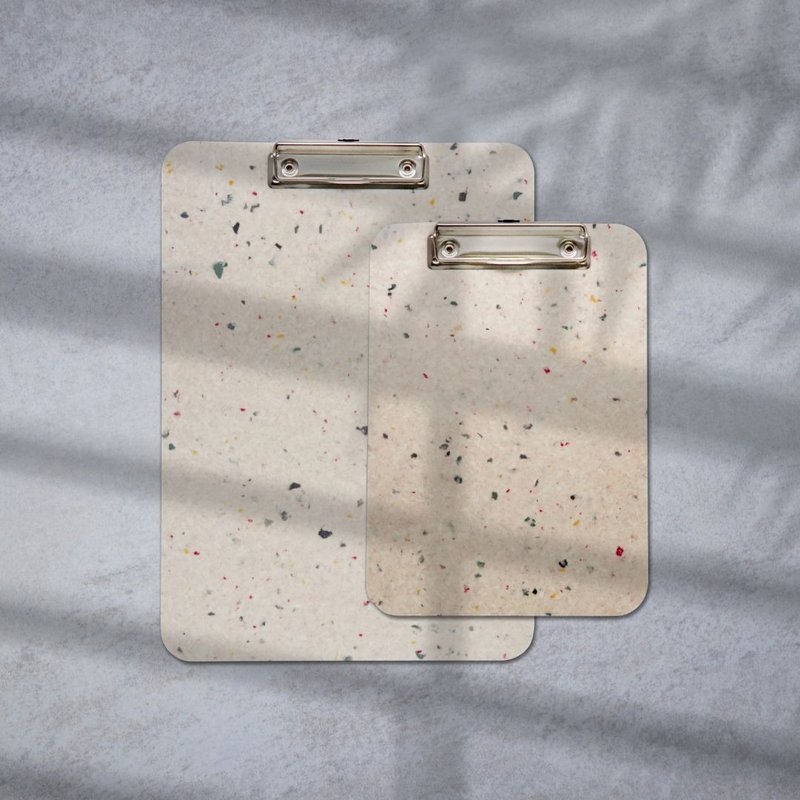 Eco-Fabric Clipboard - Cream White - แฟ้ม - วัสดุอีโค 