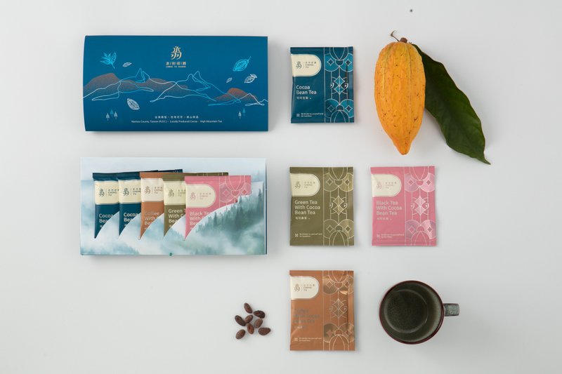 丞羽莊園-可可豆茶信封系列 - 養生/保健食品/飲品 - 其他材質 多色