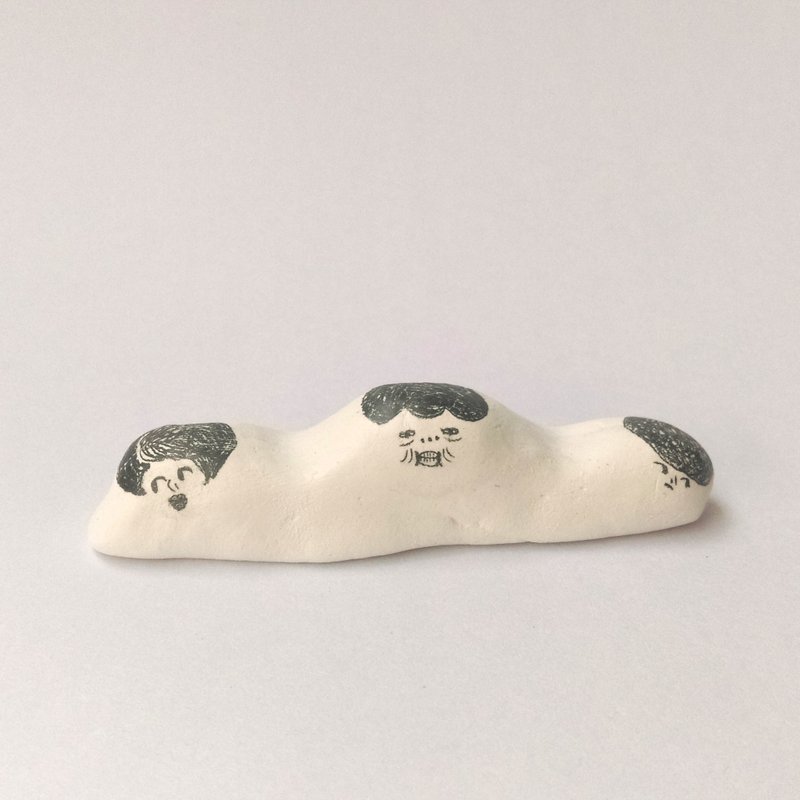 桌面生物 小小山巒｜紙鎮 筆擱 擺件 擺飾 飾品 療癒 奇怪 - 其他 - 黏土 