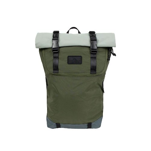 DOUGHNUT - 來自香港的包包設計品牌 DOUGHNUT 防潑水多袋式大容量旅行登山後背包-綠色-ChristopherGW