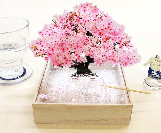 bonsai 桜 mini - ショップ toumei 置物 - Pinkoi