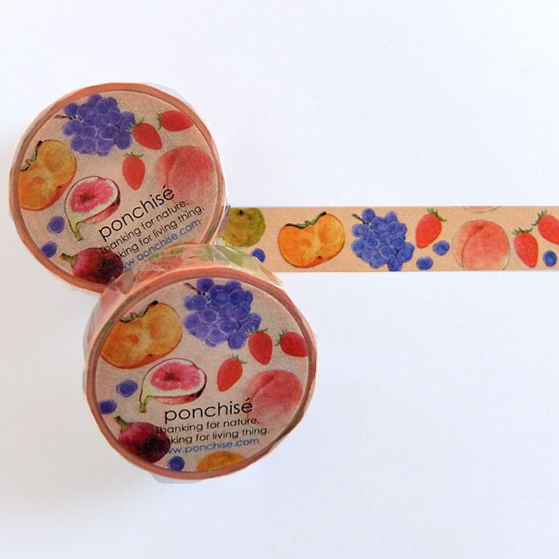 Fruit masking tape - Washi Tape - Paper Orange
