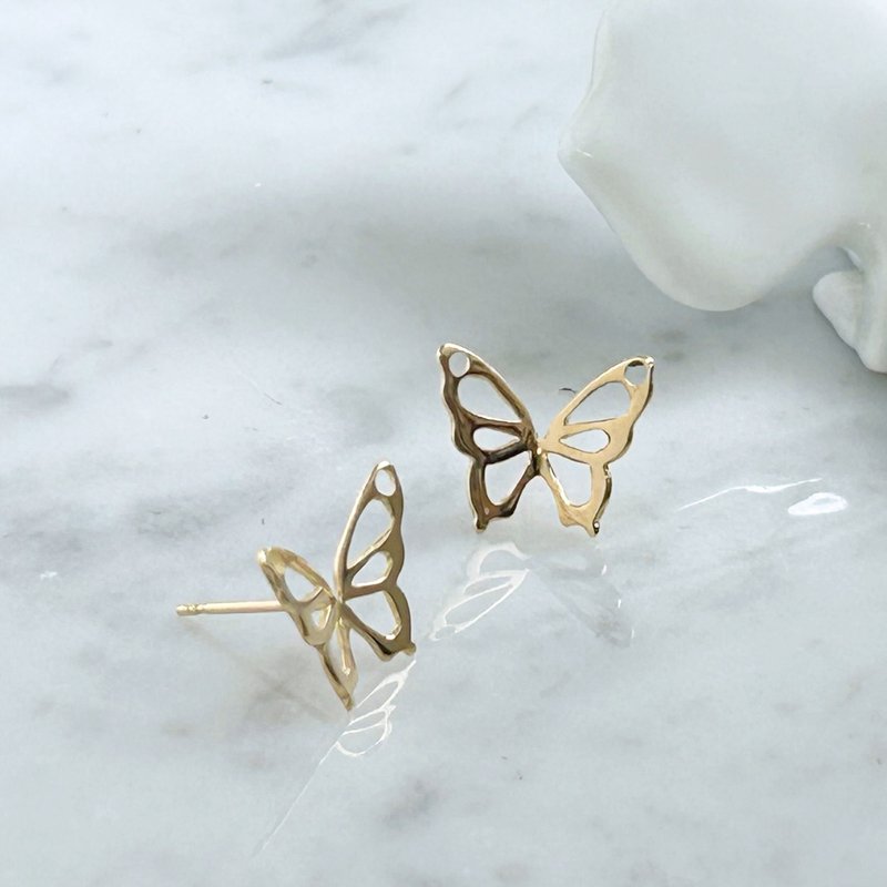 ulysses K18 ピアス1pc 【FP126】 - ピアス・イヤリング - 金属 ゴールド