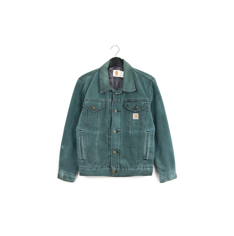 Back to Green:: Turquoise Green // CARHARTT Vintage - Men's Coats & Jackets - Cotton & Hemp 