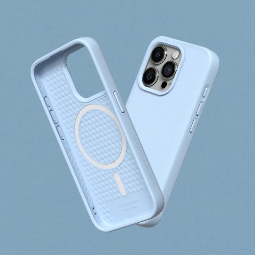 犀牛盾RHINOSHIELD SolidSuit(MagSafe兼容)超強磁吸手機殼/冰河藍-for iPhone 系列