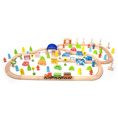 Wooden toy car set Wooden train Wooden toys set Wooden car Wood