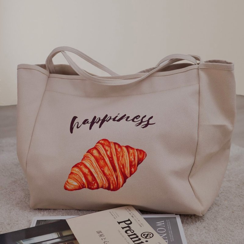 客製化帆布袋 大容量購物袋 超大容量 印刷帆布袋 訂製帆布袋 袋 - 手提包/手提袋 - 其他材質 