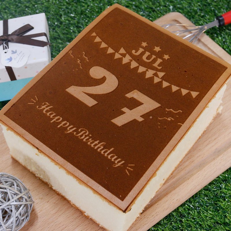 【Heracake】【Customized】Calendar Mapping Cake - เค้กและของหวาน - อาหารสด 