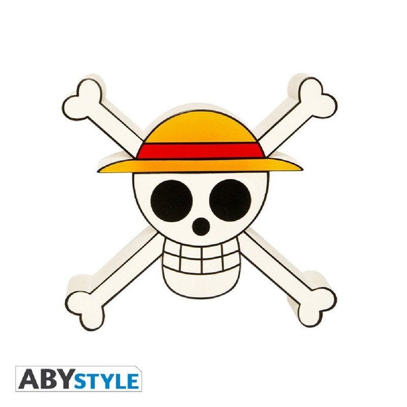 【ONE PIECE】草帽海賊團LOGO造型燈飾 - 燈具/燈飾 - 其他材質 白色