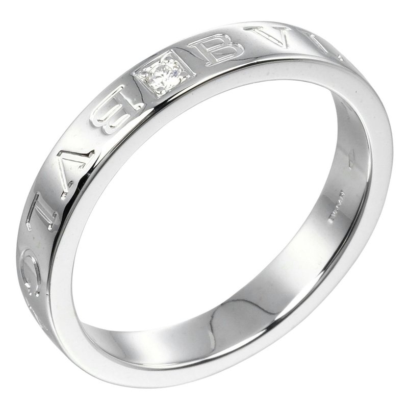【日本直送】ブルガリ BVLGARI ビーゼロワン エッセンシャル 23号 指輪 K18WG ホワイトゴールド ダイヤモンド 約7.46g【中古】Aランク - 戒指 - 貴金屬 銀色