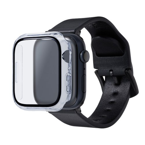 GRAMAS Apple Watch S10 42mm 2 IN 1 高透鋼化漾玻保護殼