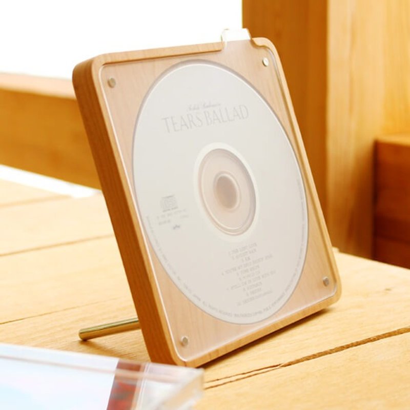 Wooden CD Disc Stand - อื่นๆ - ไม้ สีนำ้ตาล
