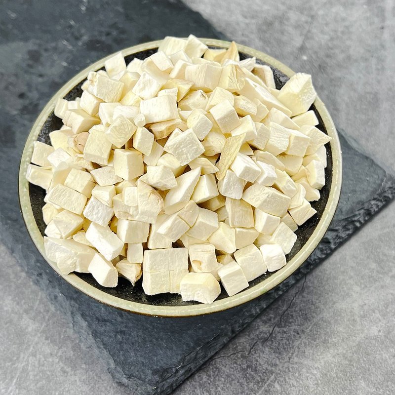 【搭嘴好食】即食沖泡乾燥杏鮑菇丁 - 其他 - 新鮮食材 白色