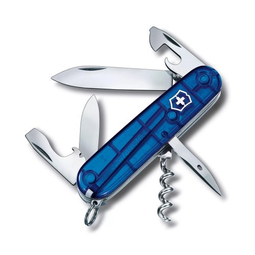 城市視角 VICTORINOX 瑞士維氏 瑞士刀 12用 91mm 透藍 1.3603.T2