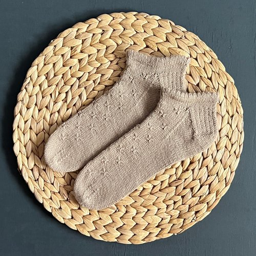 TeploTebe Handmade knitted womens socks/ Warm knitted accessory