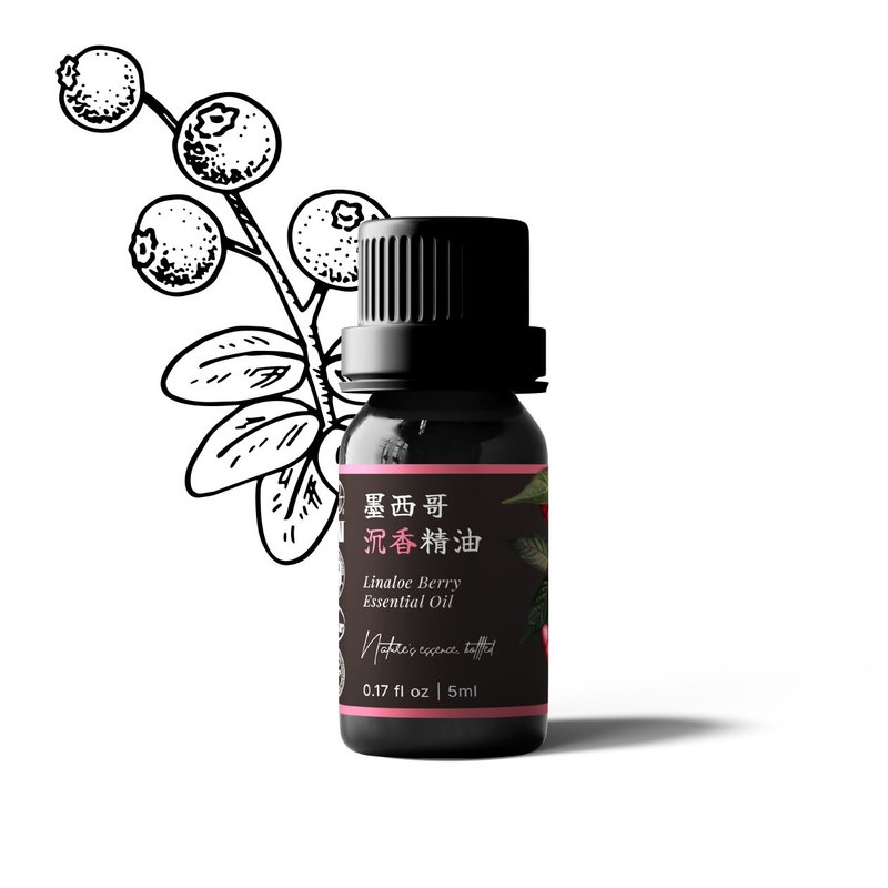 【卡佛香】墨西哥沉香精油 - 香氛/精油/擴香 - 玻璃 黑色