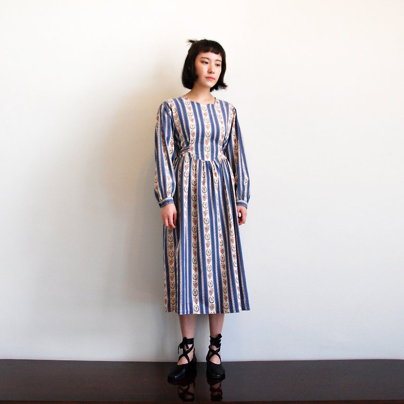 Ancient corduroy straps dress - One Piece Dresses - Other Materials 