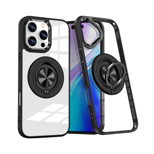 VOYAGE-CASE SHOP CASE SHOP iPhone 16 系列 360度磁吸站立保護殼-黑