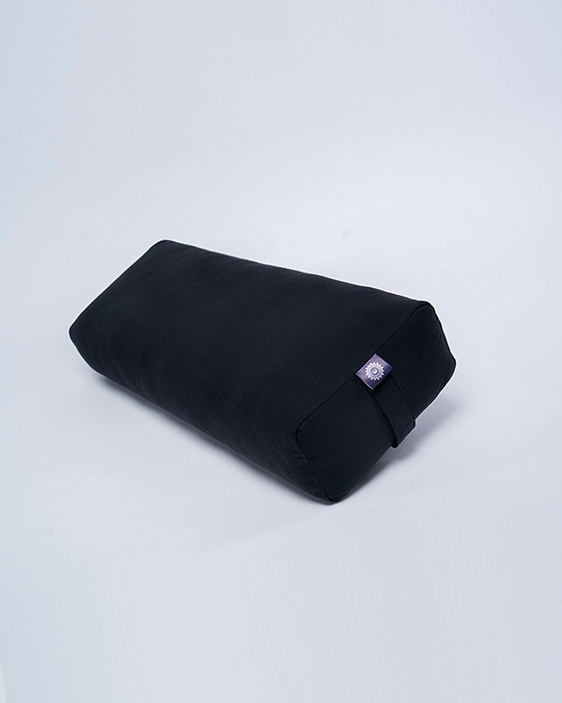 MIRACLE│ Yoga Pillow Dark Rain - อุปกรณ์ฟิตเนส - ผ้าฝ้าย/ผ้าลินิน สีดำ