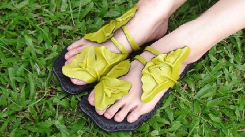 Women Leather Sandals, Men Leather Sandals ***Gingko Leaves!!!***