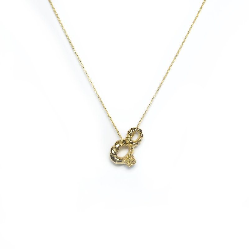 icing on the cake infinity necklace - สร้อยคอ - เงินแท้ 