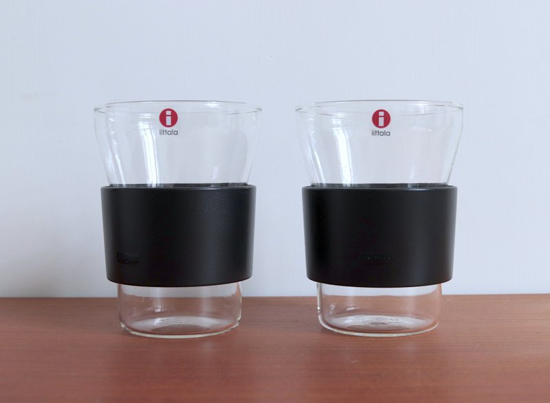 全新含盒老件// 芬蘭iittala Hotcool 可耐冷熱玻璃杯兩件組 - 玻璃杯 - 玻璃 透明